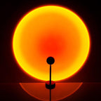 AuroraGlow Sunset Projector Lamp