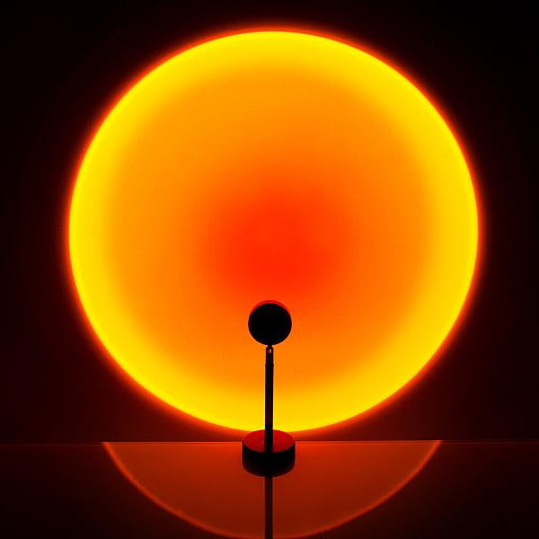 AuroraGlow Sunset Projector Lamp
