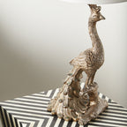 Peacock Sculptural Table Lamp