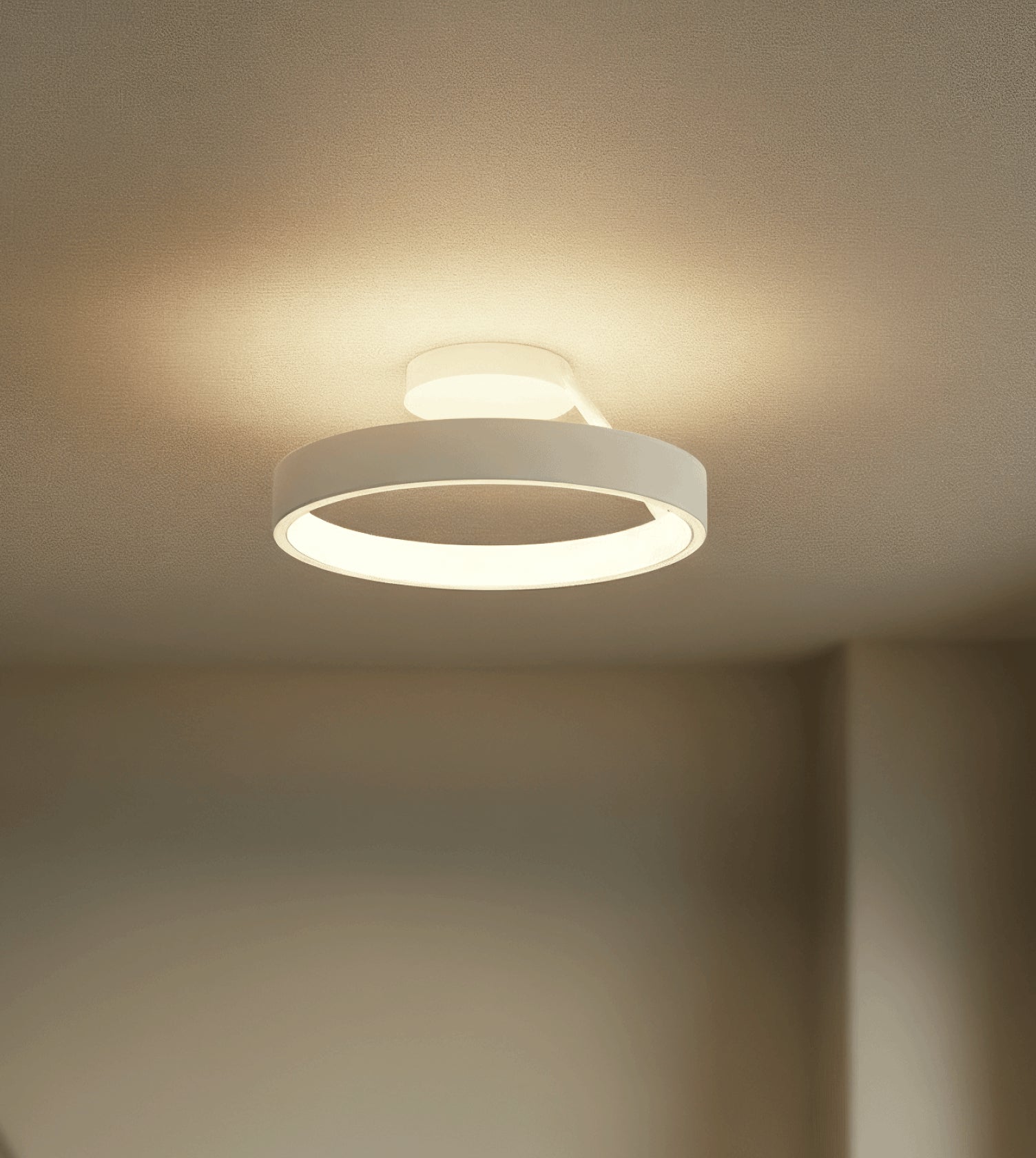 Solei Dimmable LED Ceiling Light – Elegant Aluminium Design with Adjustable Brightness
