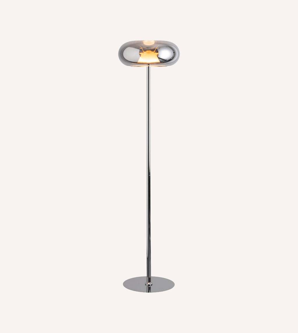 Lumira Dimmable LED Floor Lamp – Modern Metal Design with Adjustable Brightness