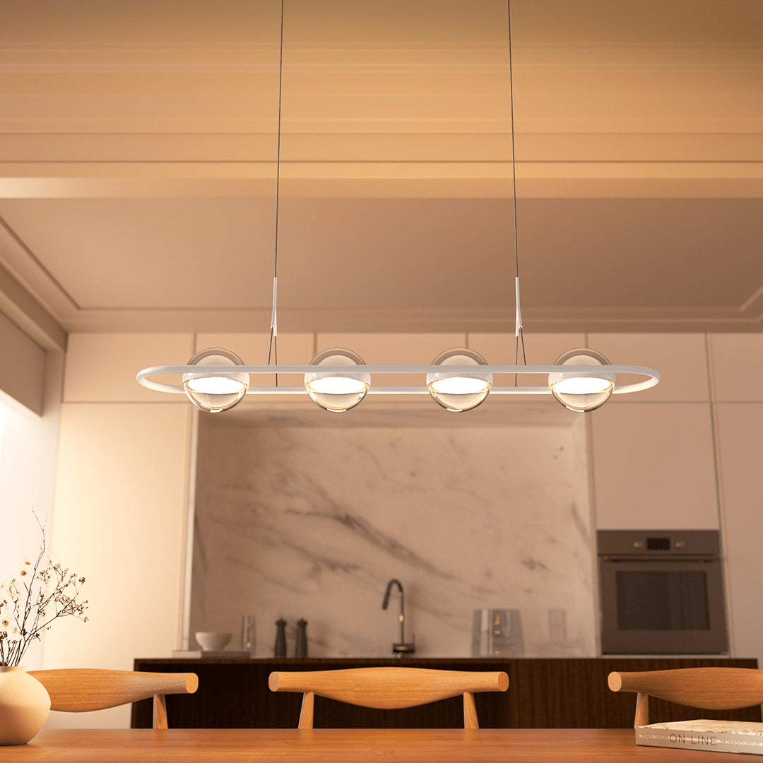 Riva Dimmable LED Pendant Light – Modern Metal Design with Adjustable Illumination
