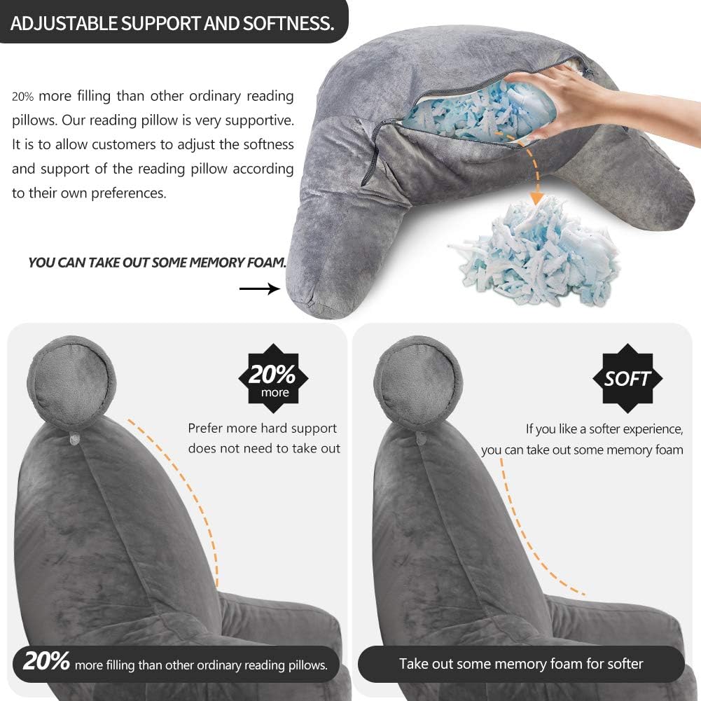 Reading Pillow with Arms