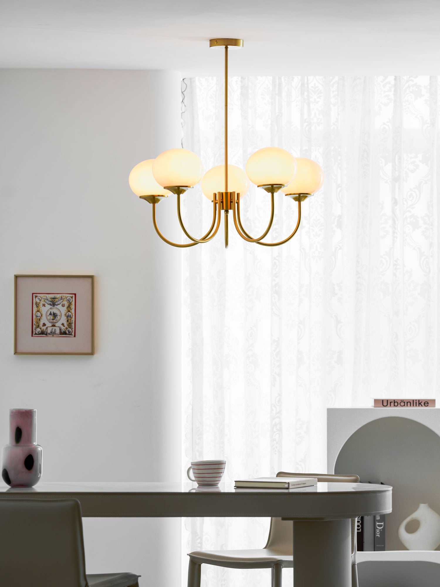 Marshmallow Chandelier