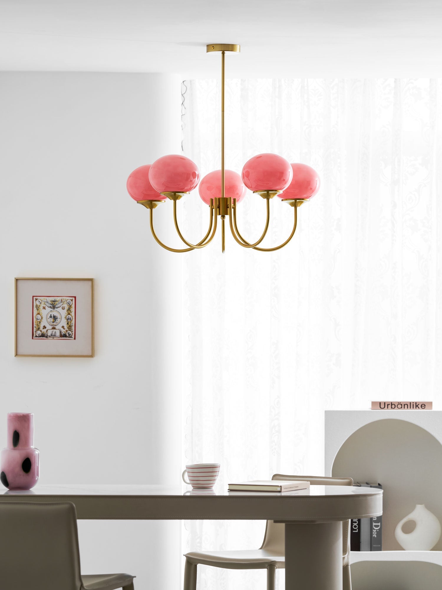 Marshmallow Chandelier