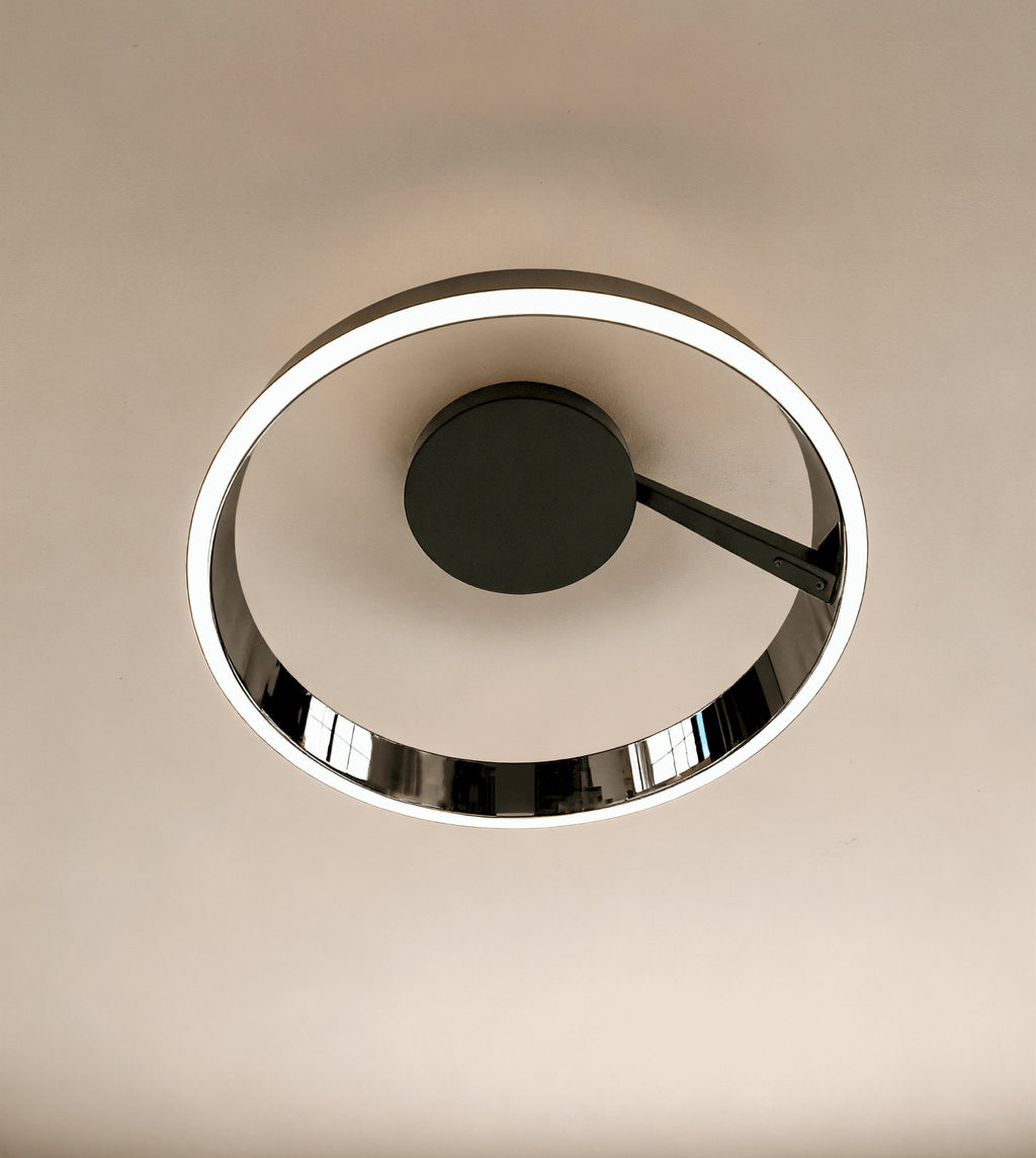 Solei Dimmable LED Ceiling Light – Elegant Aluminium Design with Adjustable Brightness