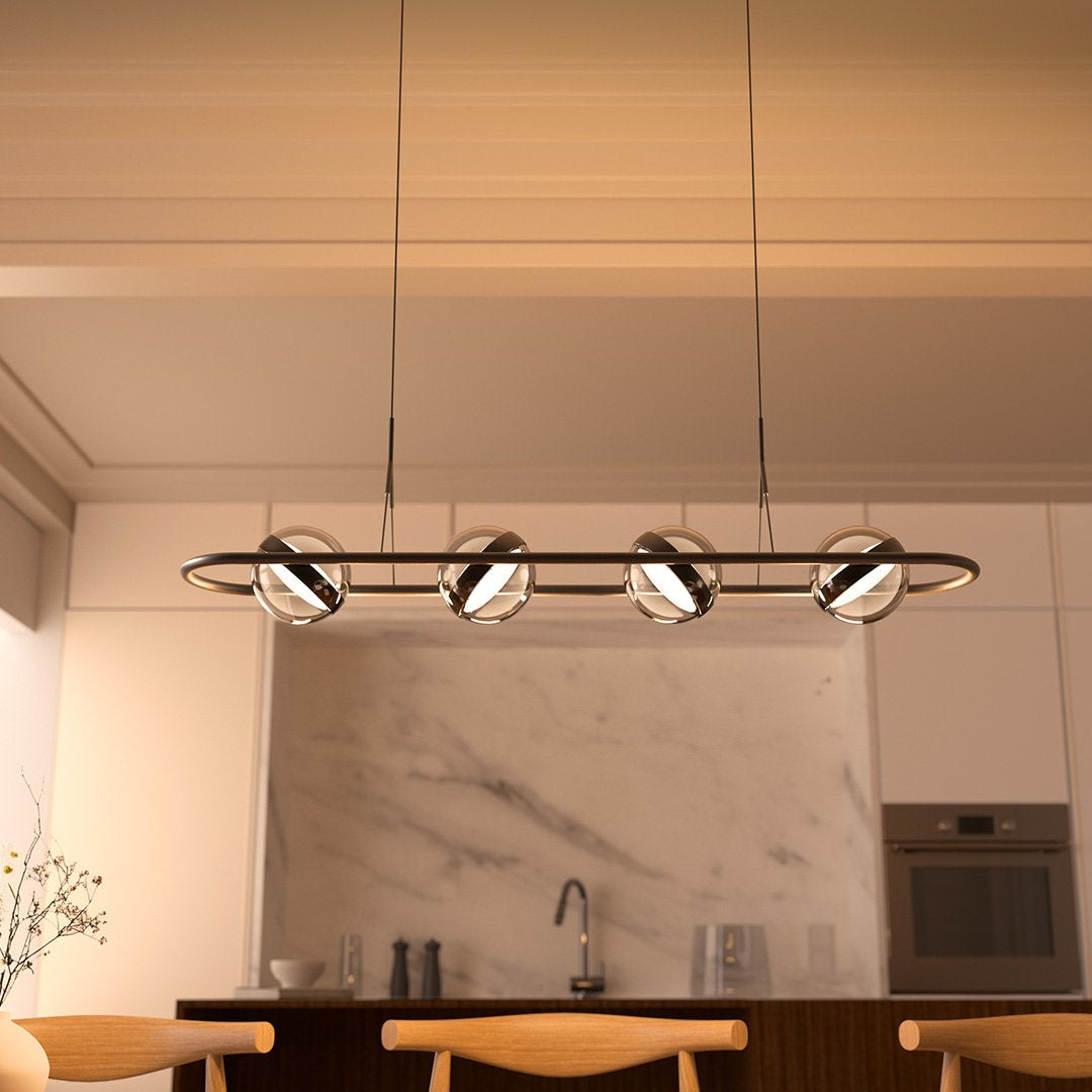 Riva Dimmable LED Pendant Light – Modern Metal Design with Adjustable Illumination