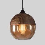 Scandinavian Wood Ceiling Light