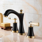 Modern Two Handle Basin Faucet