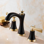 Modern Two Handle Basin Faucet