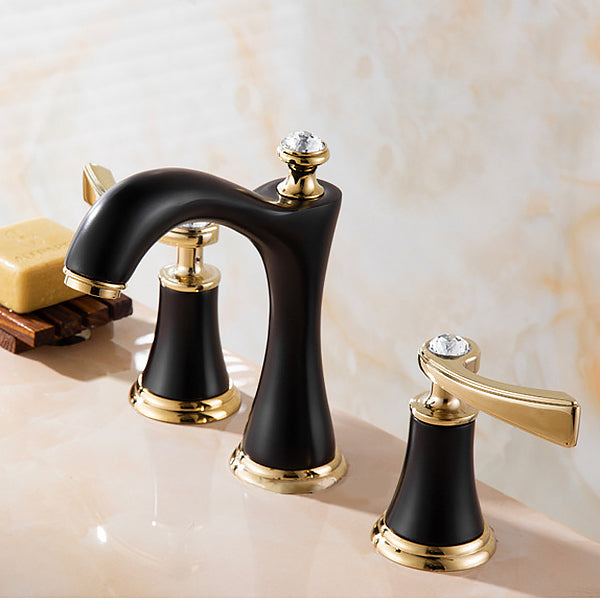 Modern Two Handle Basin Faucet