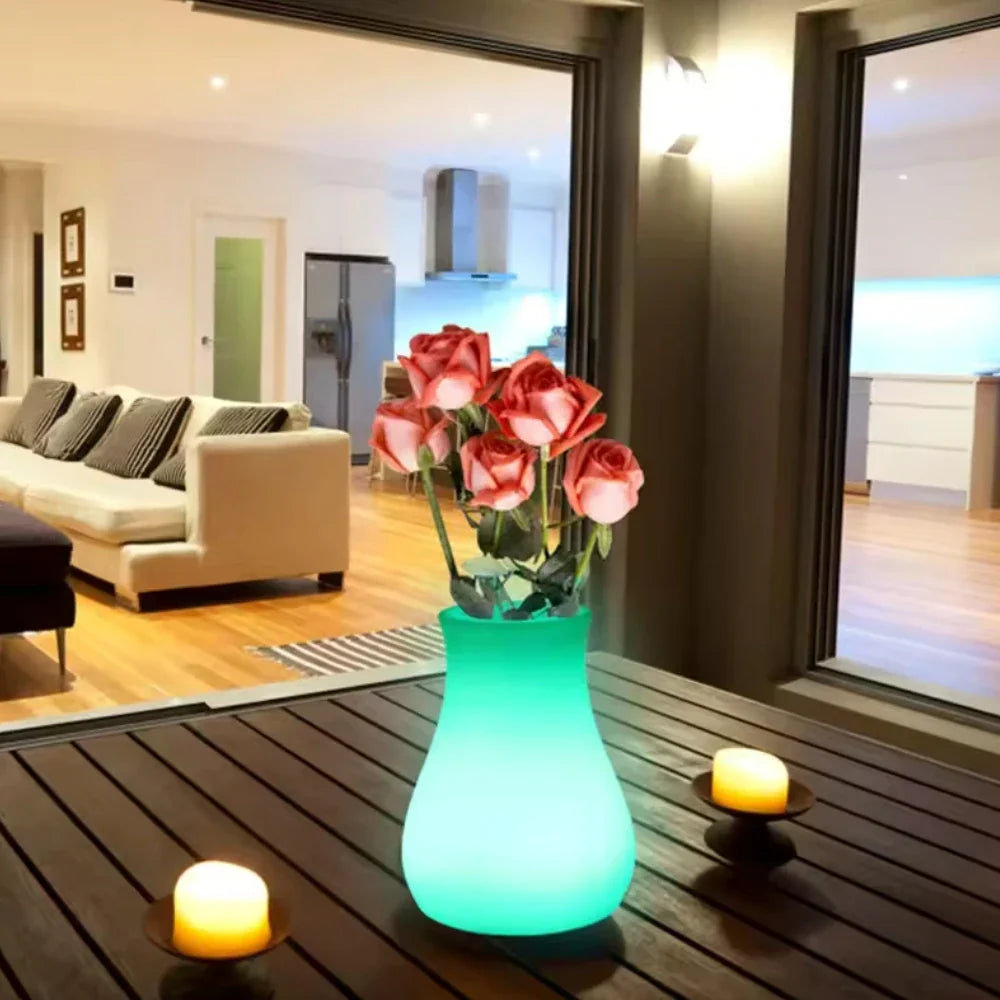 LED Flower Vase