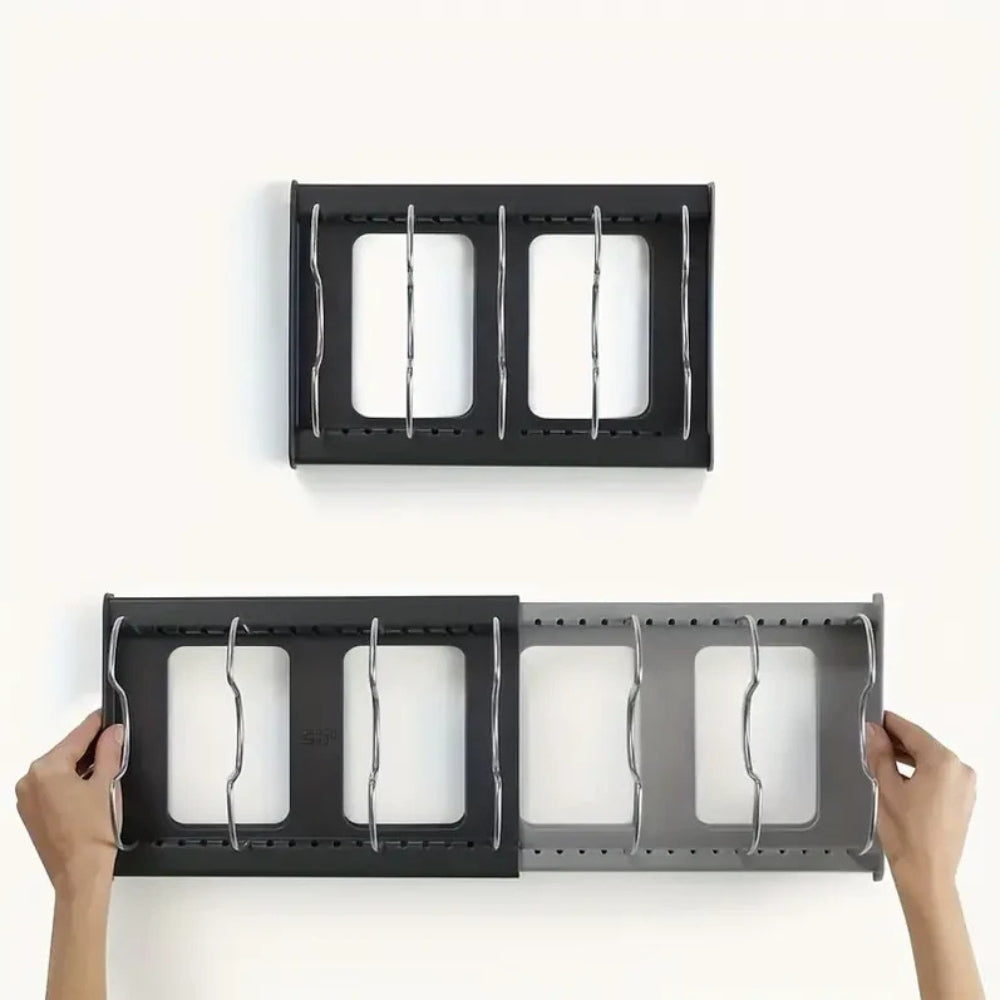 Expandable Pot and Pan Rack