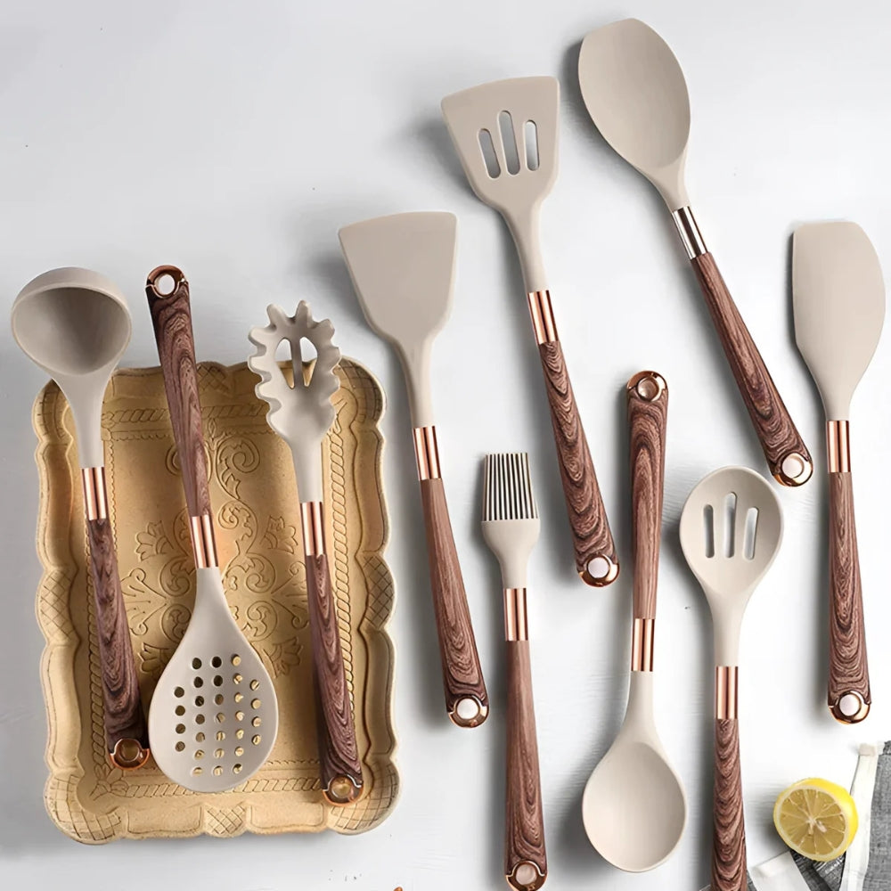Luxe Silicone Cooking Utensil Set