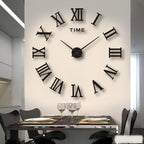 Sculptural Statement Wall Clock