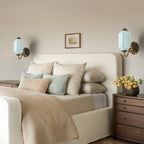Eloise Vintage Glass Wall Sconce