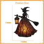 Halloween Witch Table Lamp