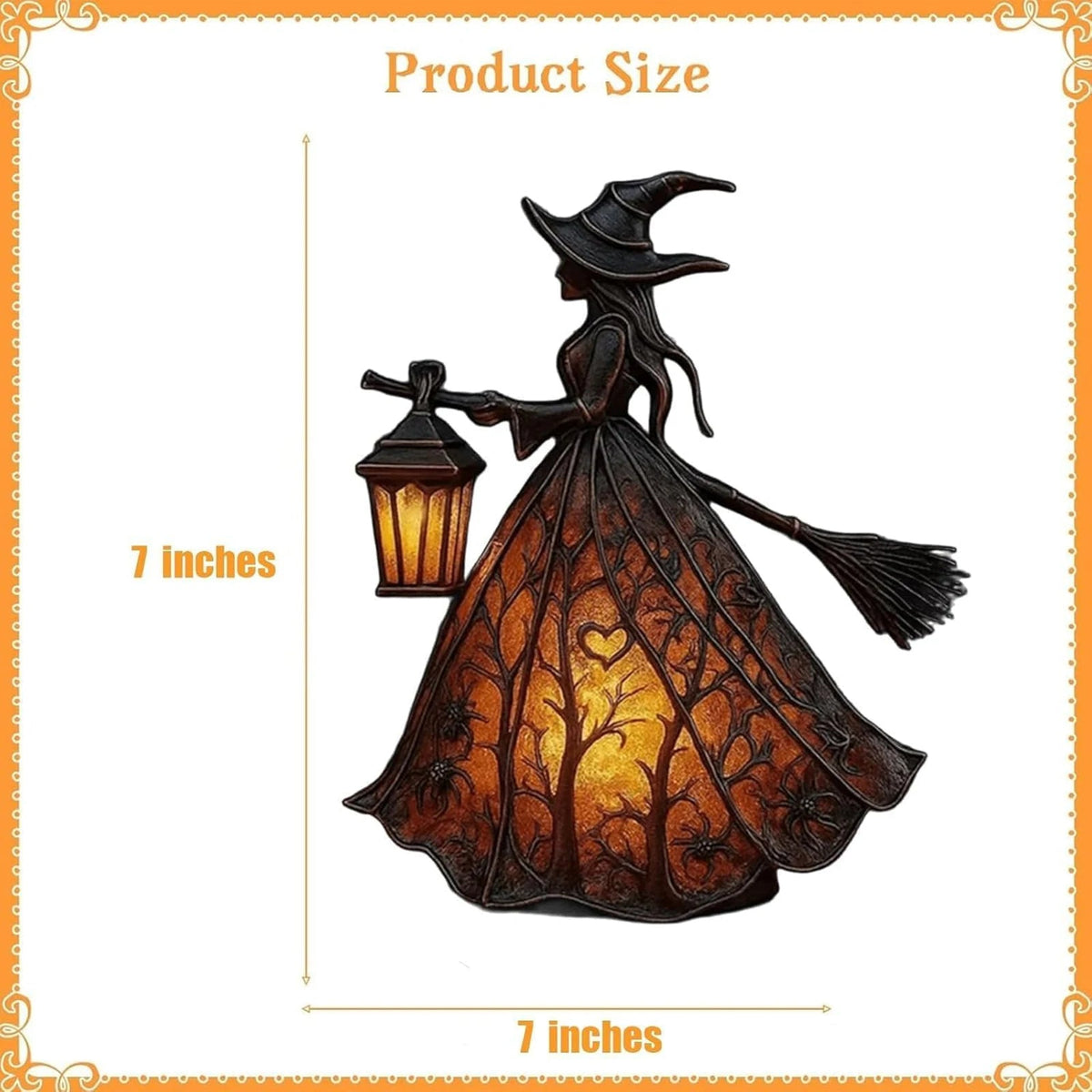 Halloween Witch Table Lamp