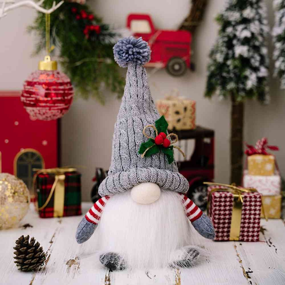 Light-Up Faceless Gnome Figurine