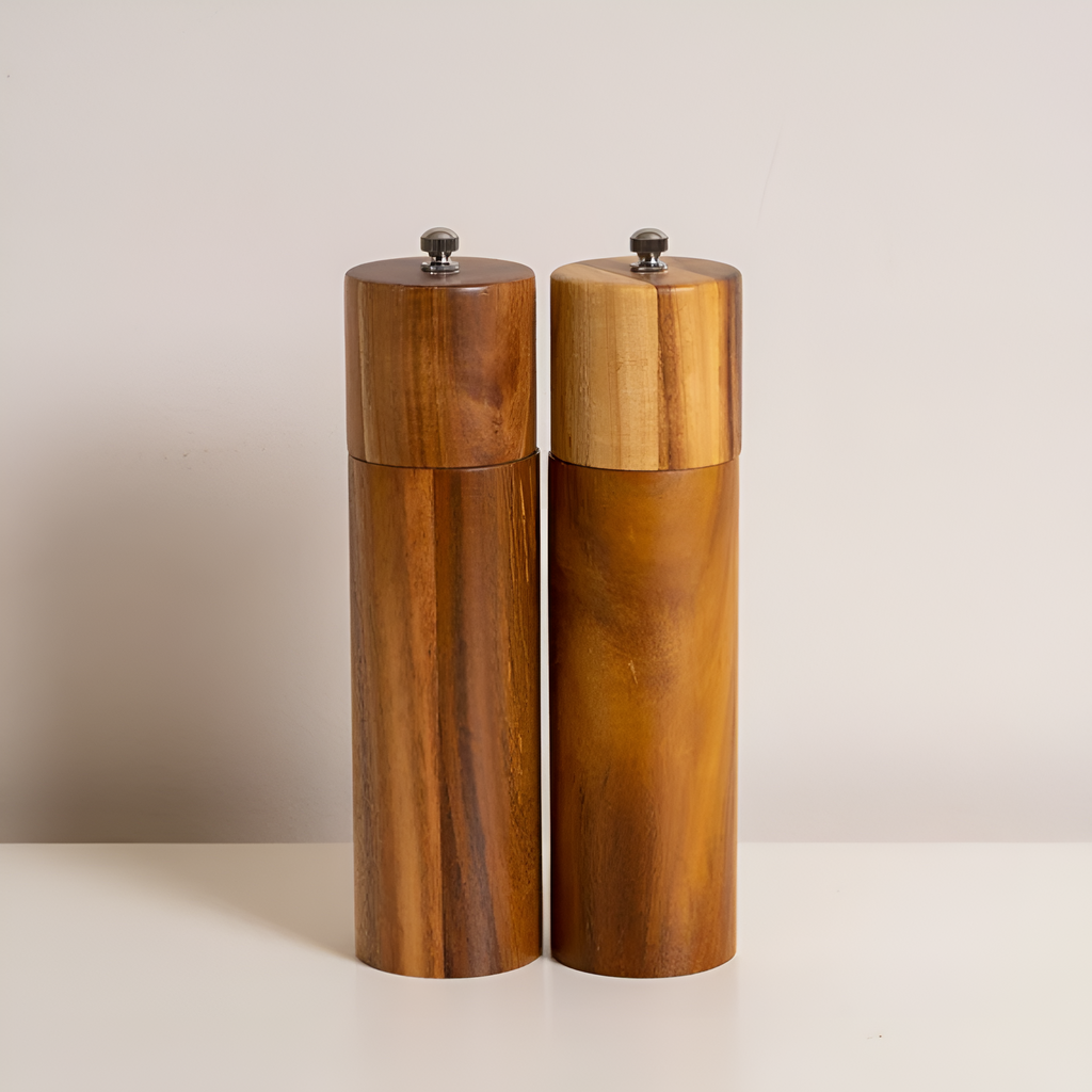Minimalist Wooden Spice Grinder