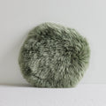 Sheepskin Round Seat Cushion