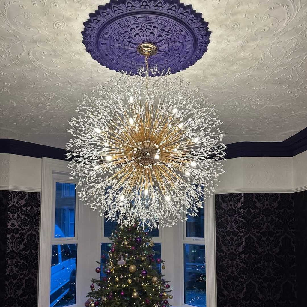 Large 20-Light Sputnik Chandelier