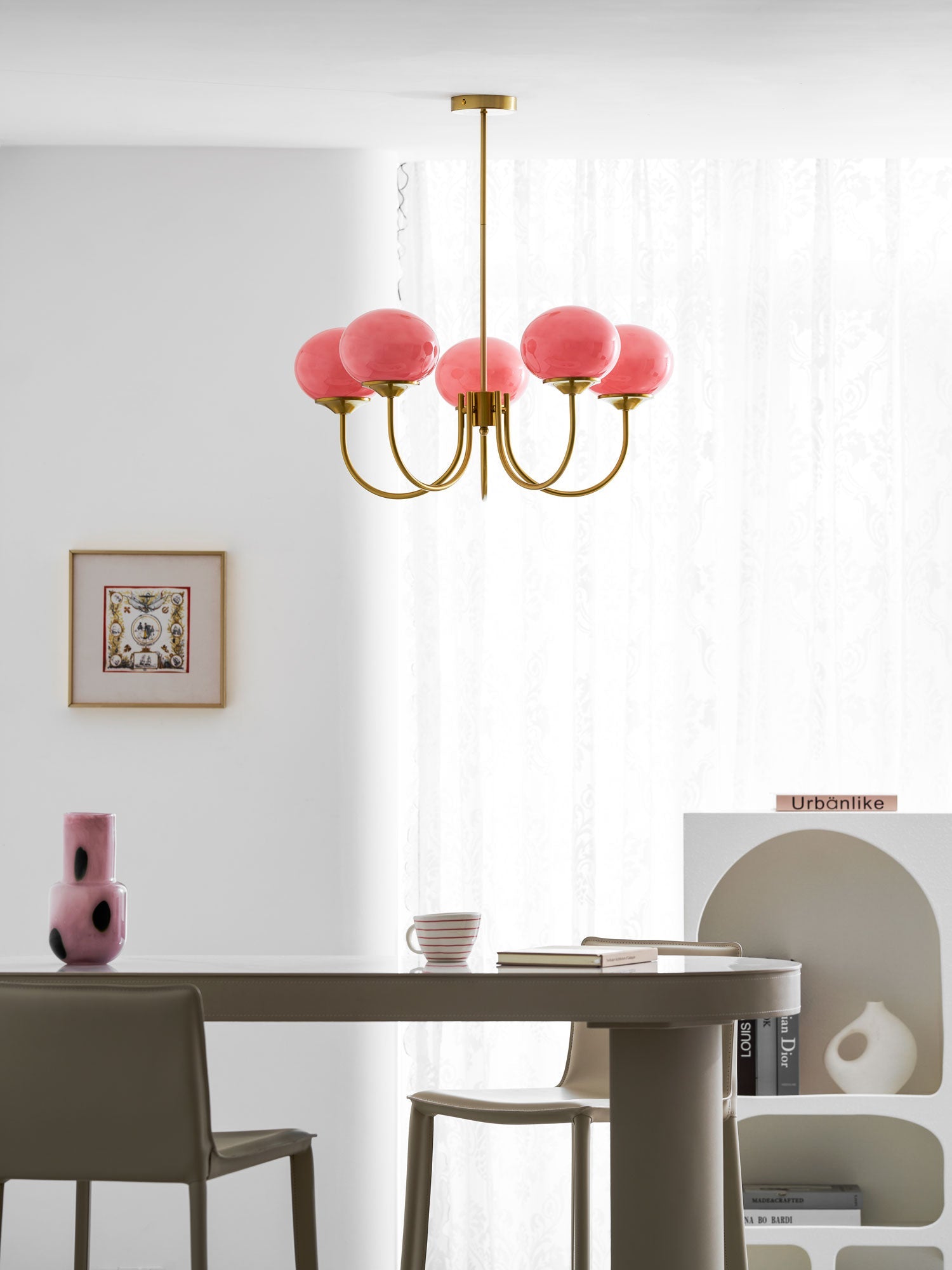 Marshmallow Chandelier