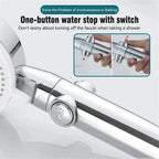 High-Pressure Shower Head with Hose