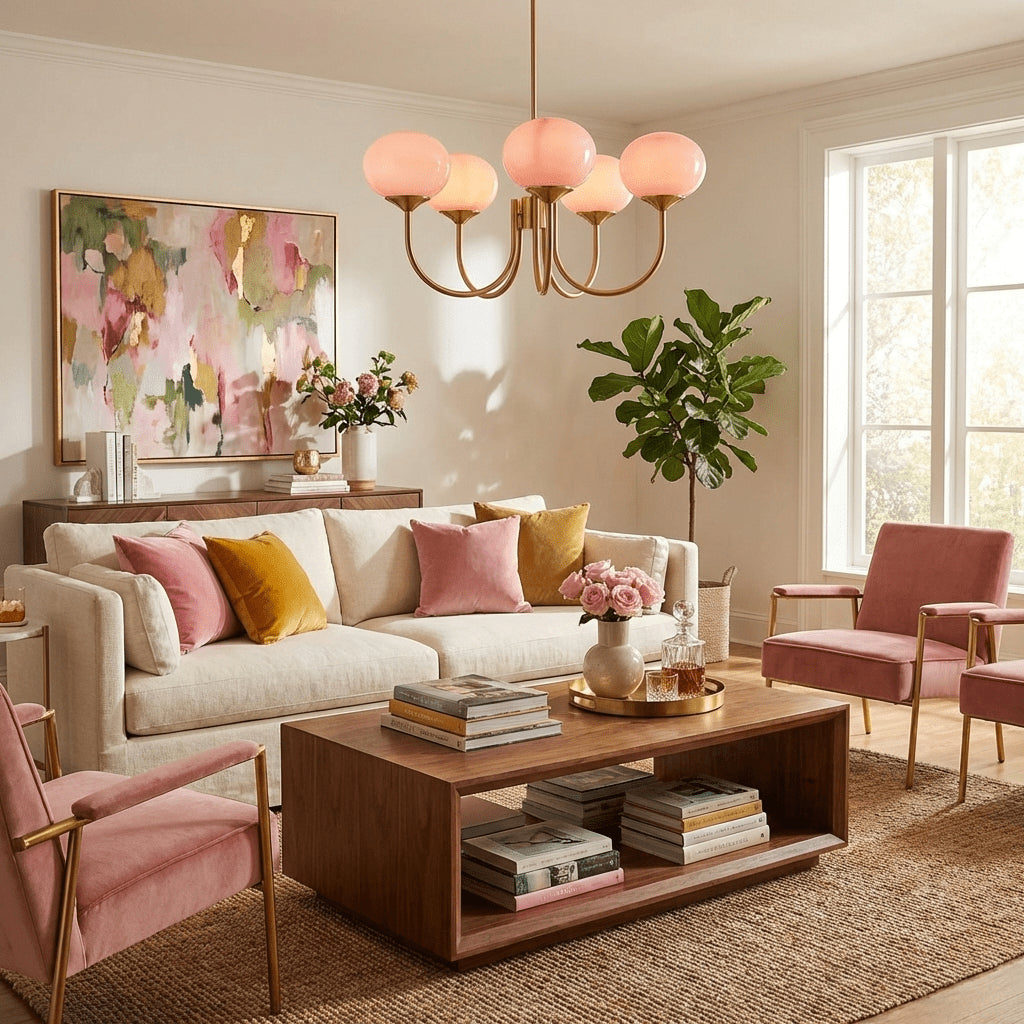 Marshmallow Chandelier