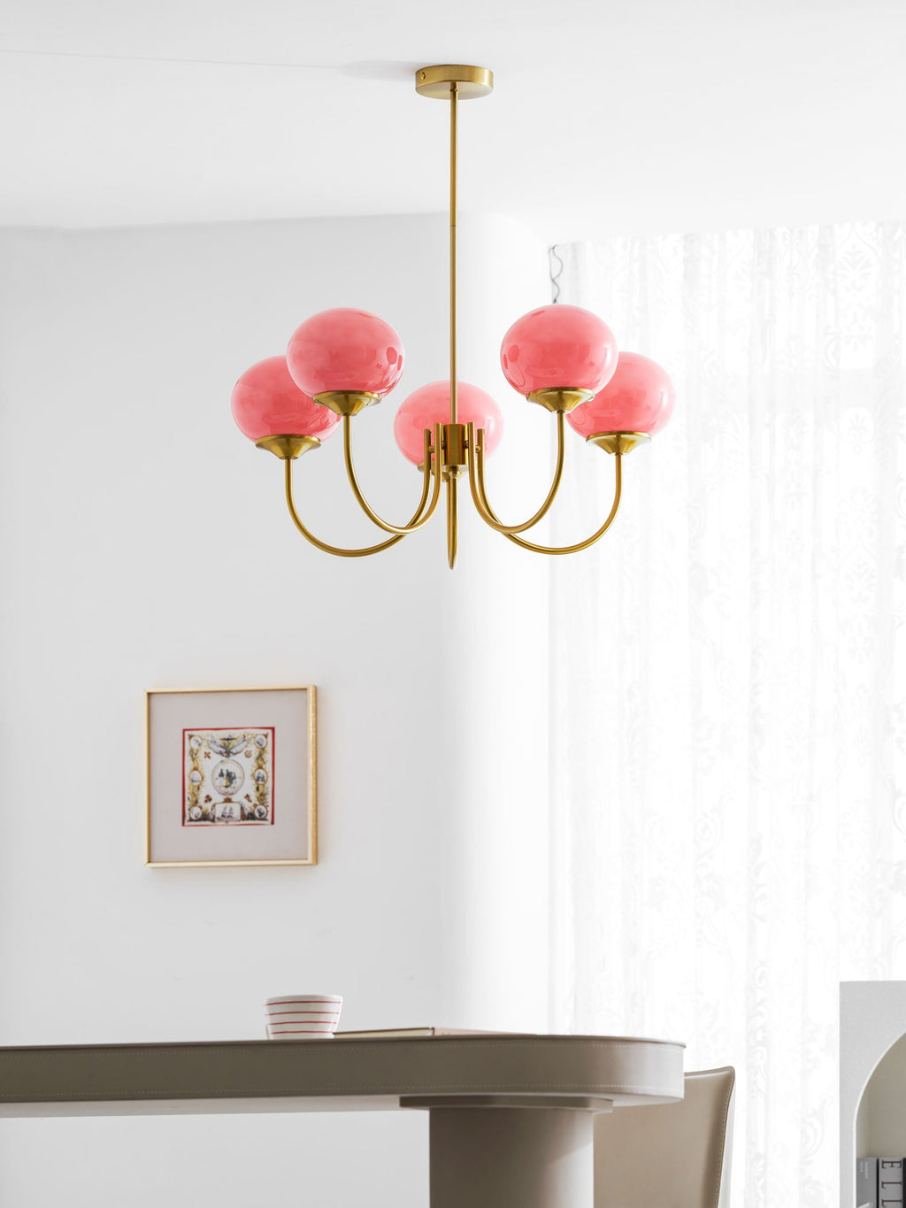 Marshmallow Chandelier