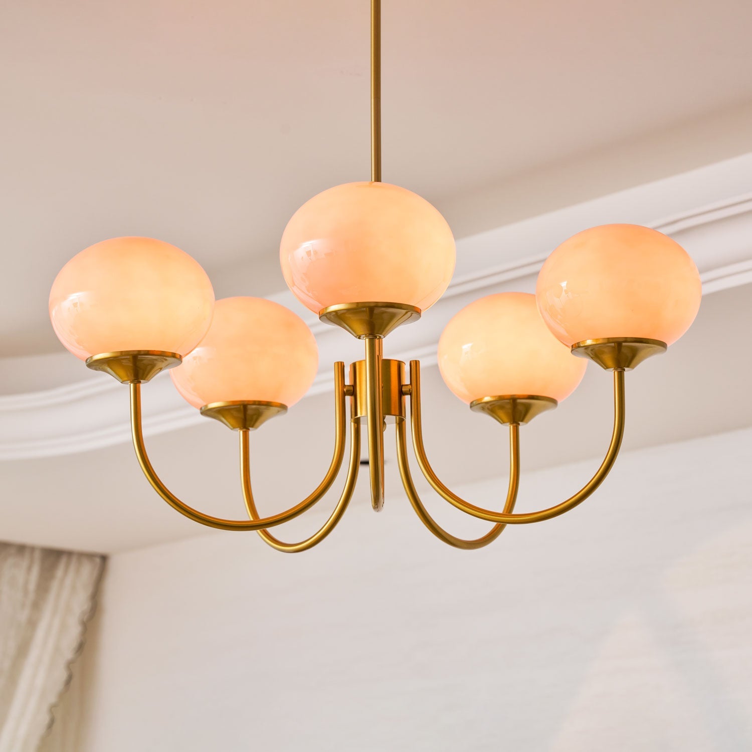 Marshmallow Chandelier