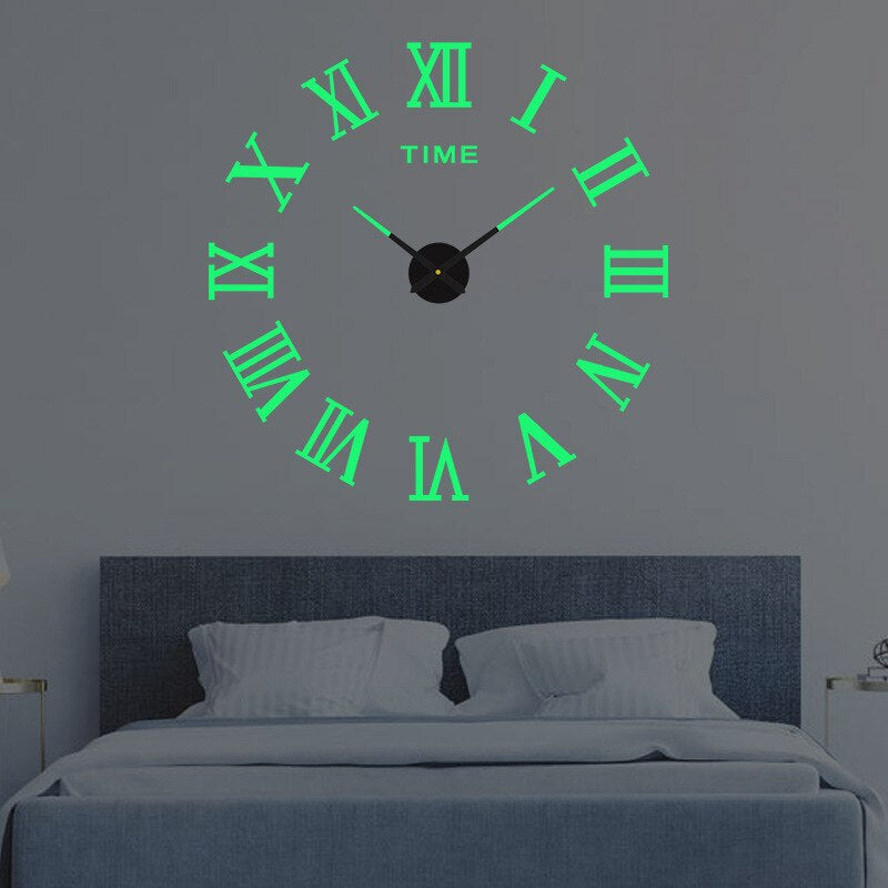 Sculptural Statement Wall Clock