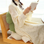 Flower-Shaped Decorative Cushion
