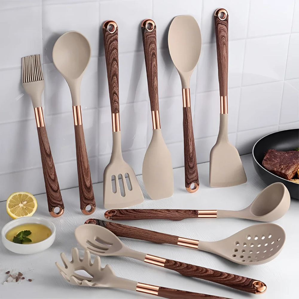 Luxe Silicone Cooking Utensil Set