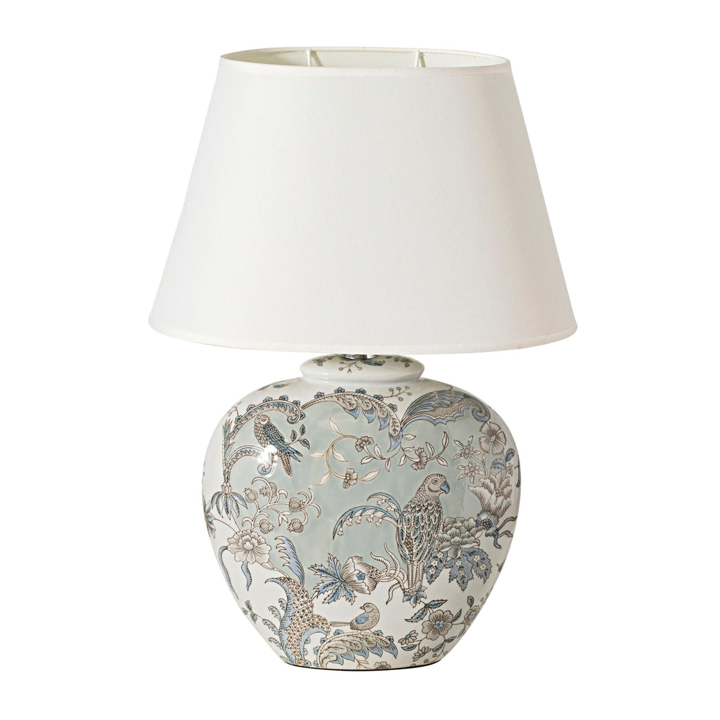 Birds In The Sky Ceramic Table Lamp