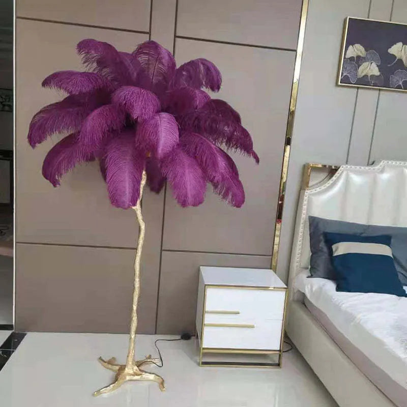 Omoore Feather LED Floor Lamp
