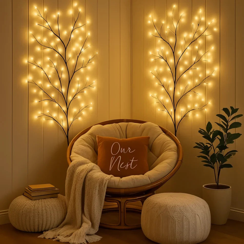 LED Branch Wall Lamp