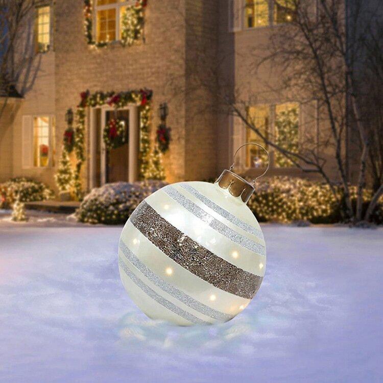Festive Outdoor Light Sphere