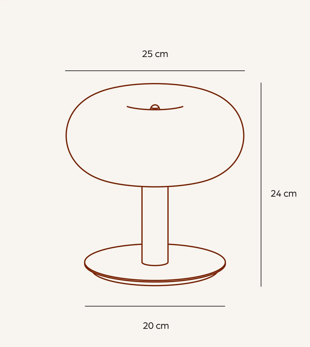 Lumio Dimmable LED Table Lamp – Modern Metal Design with Adjustable Brightness