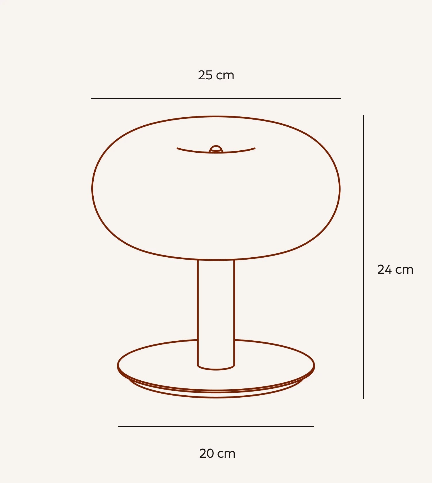 Lumio Dimmable LED Table Lamp – Modern Metal Design with Adjustable Brightness