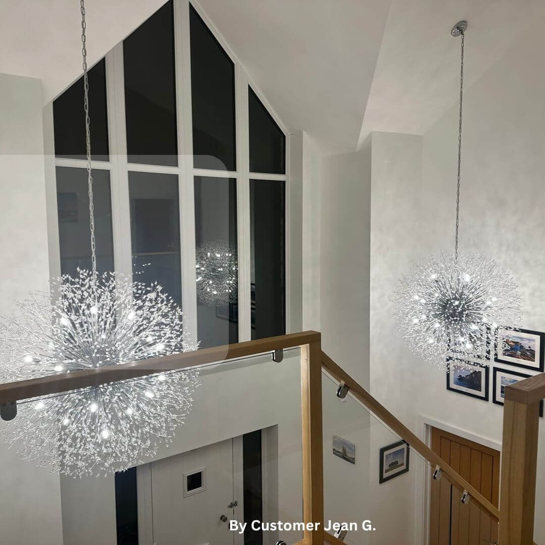 Large 20-Light Sputnik Chandelier