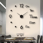 Sculptural Statement Wall Clock