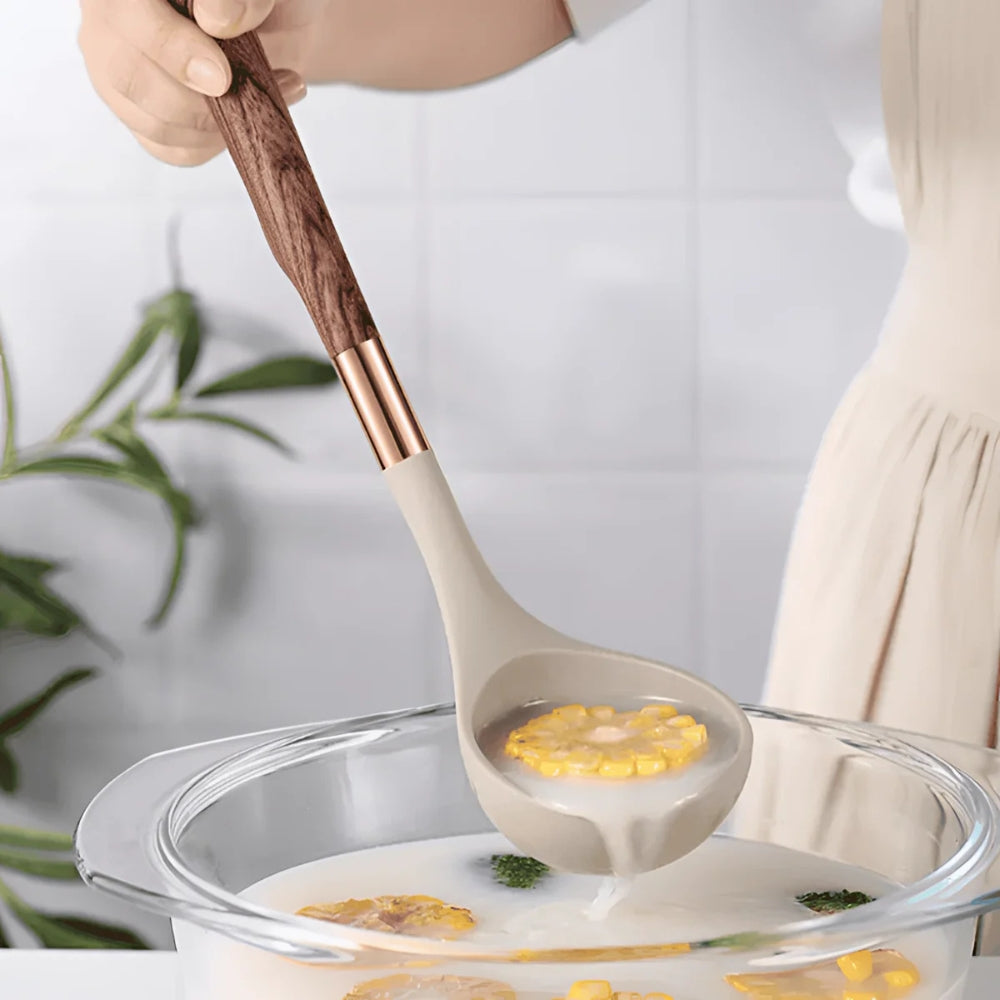 Luxe Silicone Cooking Utensil Set