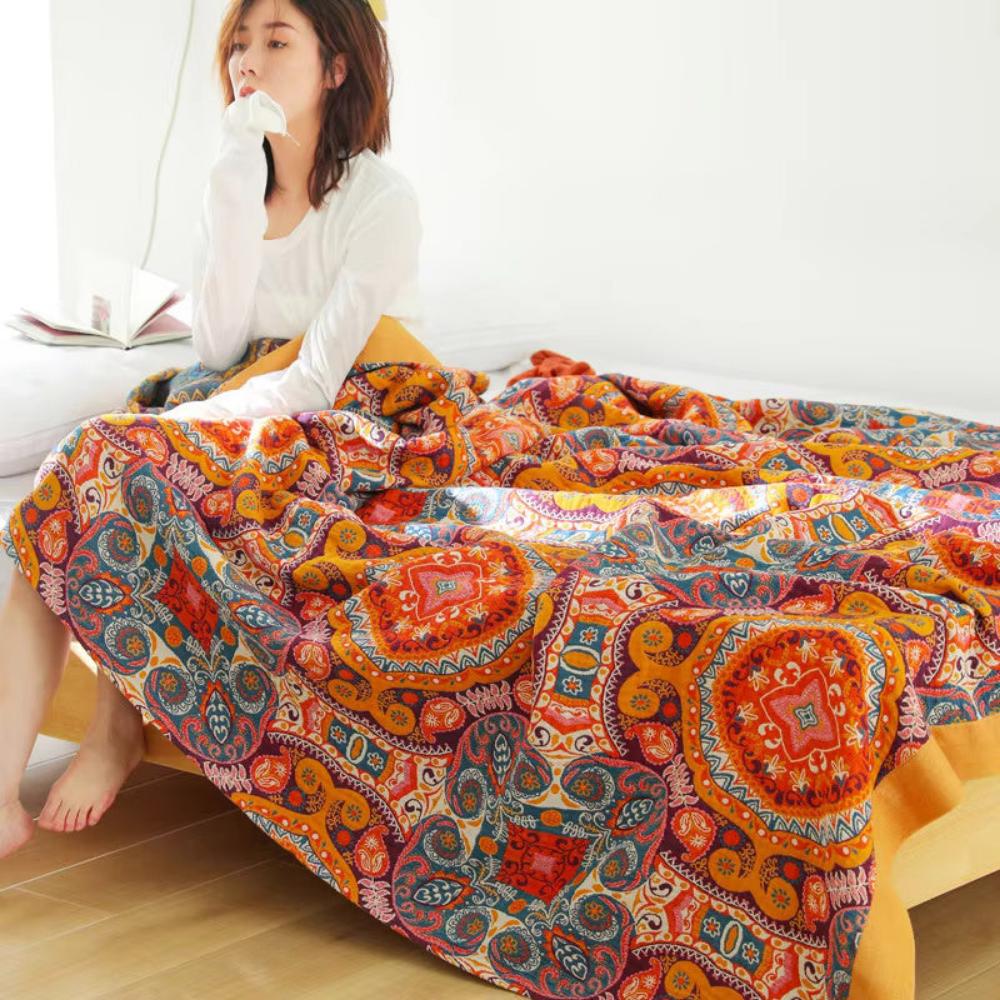 Sunrise Boho Reversible Quilt