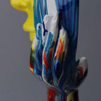 Mystique Face Art Sculpture