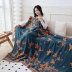 Ornate Decorative Cotton Blanket