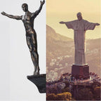Climbing Figure Wall Sculpture