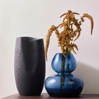 Juniper Curved Glass Vase