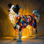 Handmade Dog Lamp