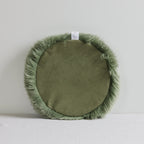 Sheepskin Round Seat Cushion